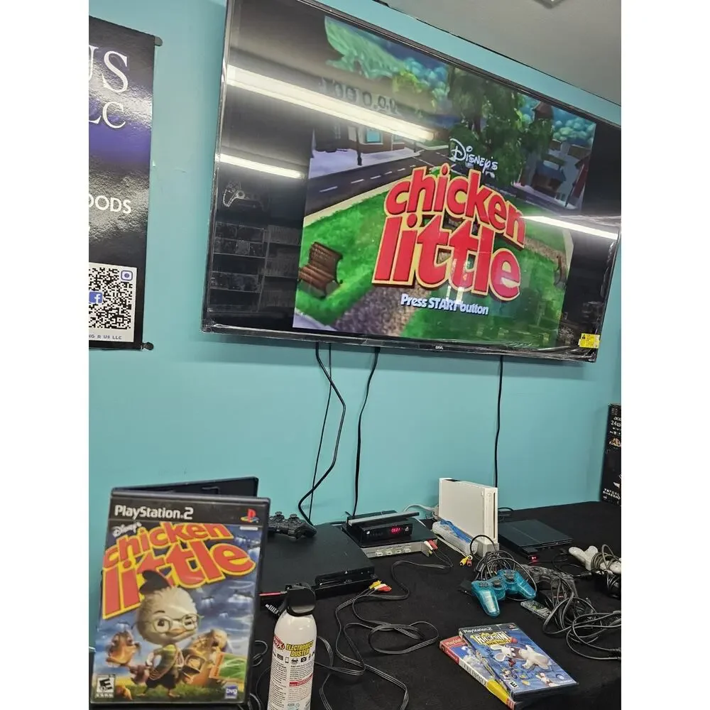 Disney's Chicken Little (Sony PlayStation 2, 2005) Ps2 CLEANED & TESTED CIB